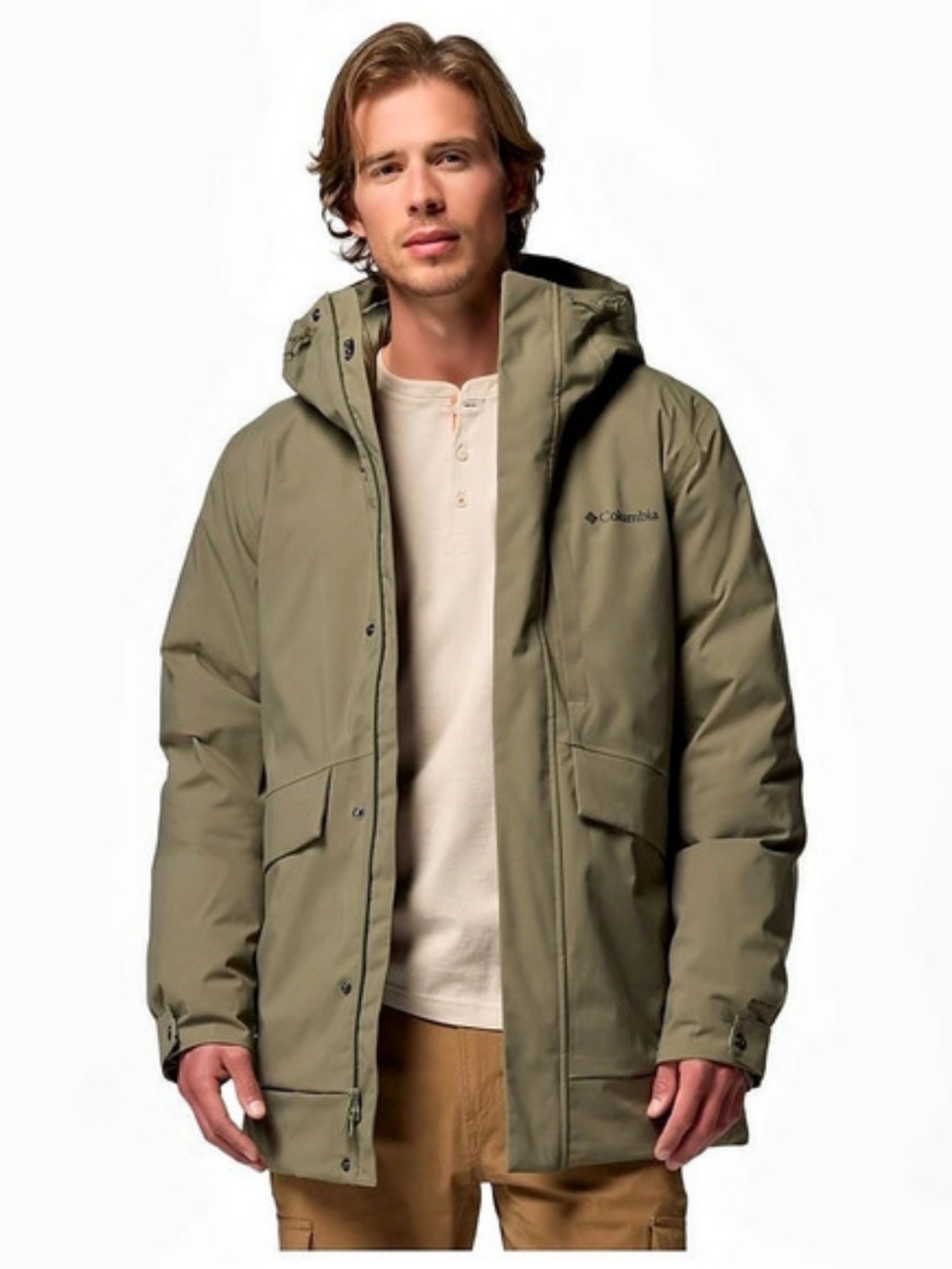 Columbia Street Heights Parka Men's Parka Green Size Medium NWT
